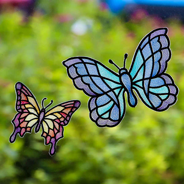 Stained Glass Butterfly 1 (Organza) - Image 12