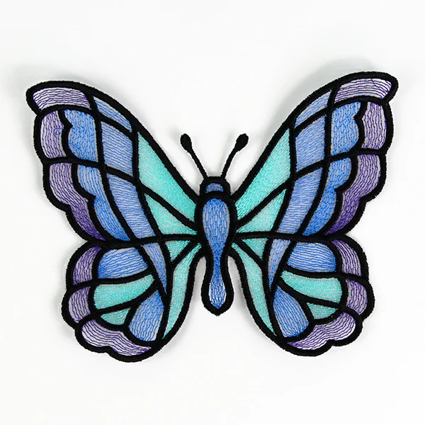 Stained Glass Butterfly 1 (Organza) - Image 6