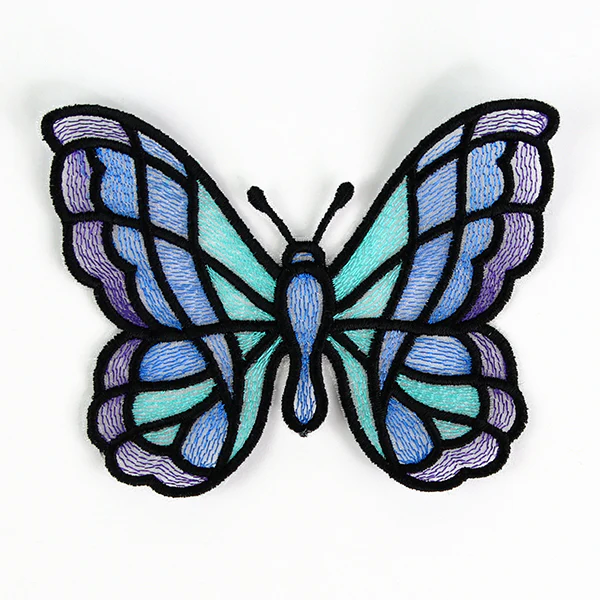 Stained Glass Butterfly 1 (Organza) - Image 8