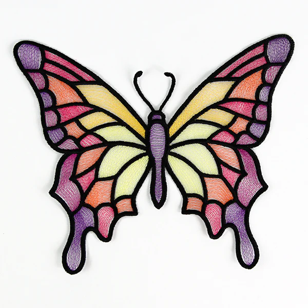 Stained Glass Butterfly 2 (Organza) - Image 2