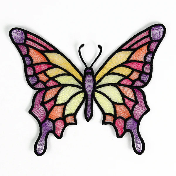 Stained Glass Butterfly 2 (Organza) - Image 5