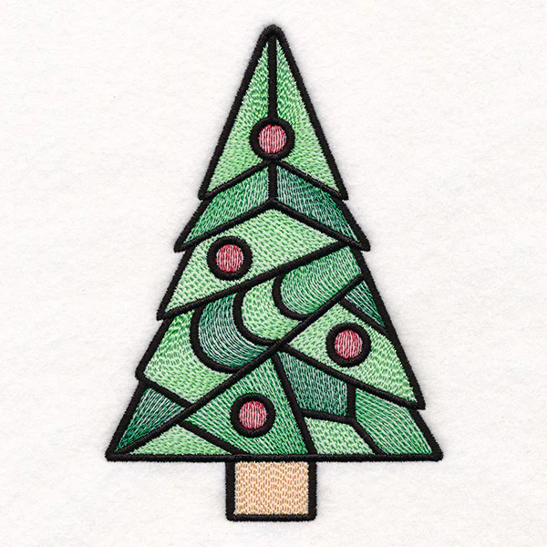 Stained Glass Christmas Accents - Tree - Image 5