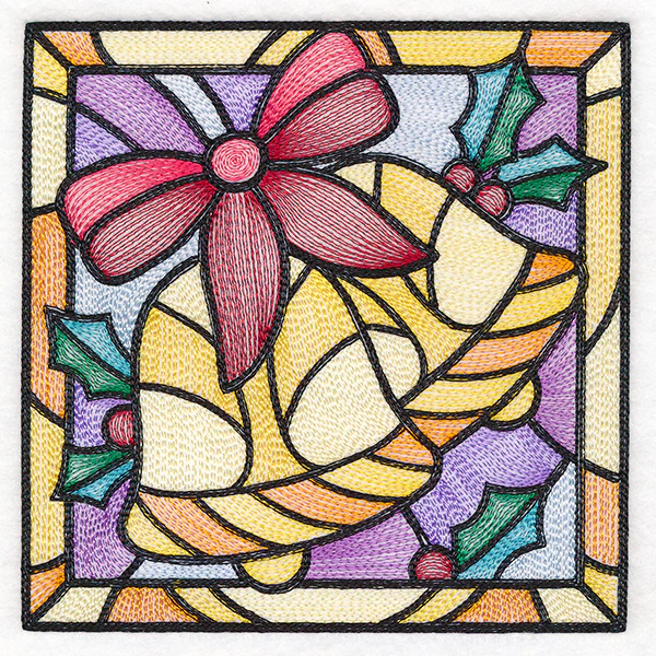 Stained Glass Christmas - Bells - Image 5