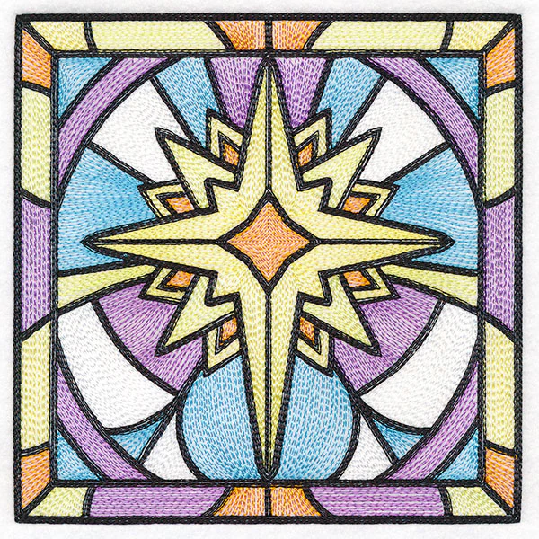 Stained Glass Christmas - Star of Bethlehem - Image 5