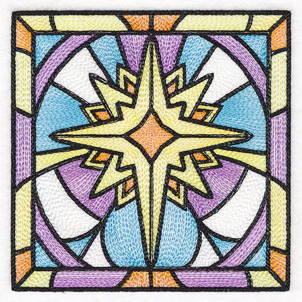 Stained Glass Christmas - Star of Bethlehem - Image 7