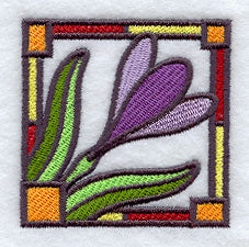 Stained Glass Crocus Corner - Image 6