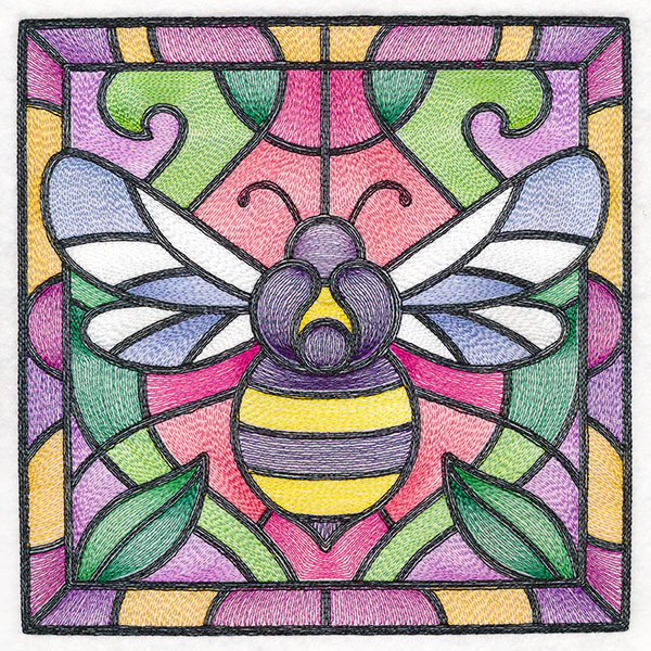 Stained Glass Garden - Bee - Image 13