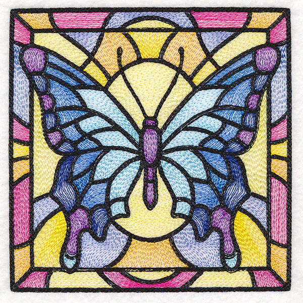 Stained Glass Garden - Butterfly 1 - Image 10
