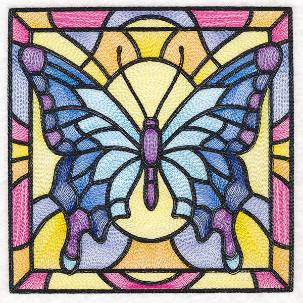 Stained Glass Garden - Butterfly 1 - Image 7