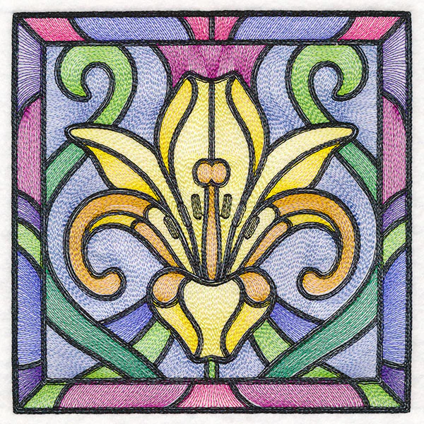 Stained Glass Garden - Lily - Image 4