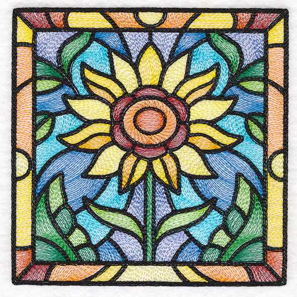 Stained Glass Garden - Sunflower - Image 10
