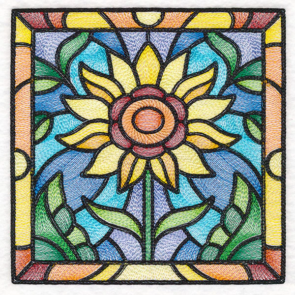 Stained Glass Garden - Sunflower - Image 7