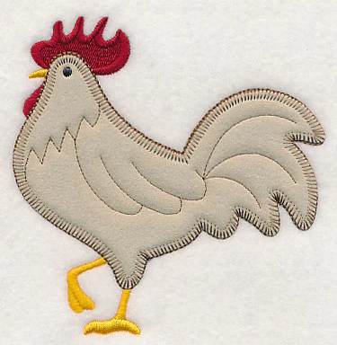Standing Rooster (Heirloom Applique) - Image 3
