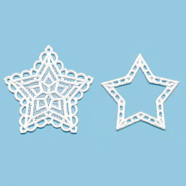 Star Frame Ornament (Lace) - Image 3