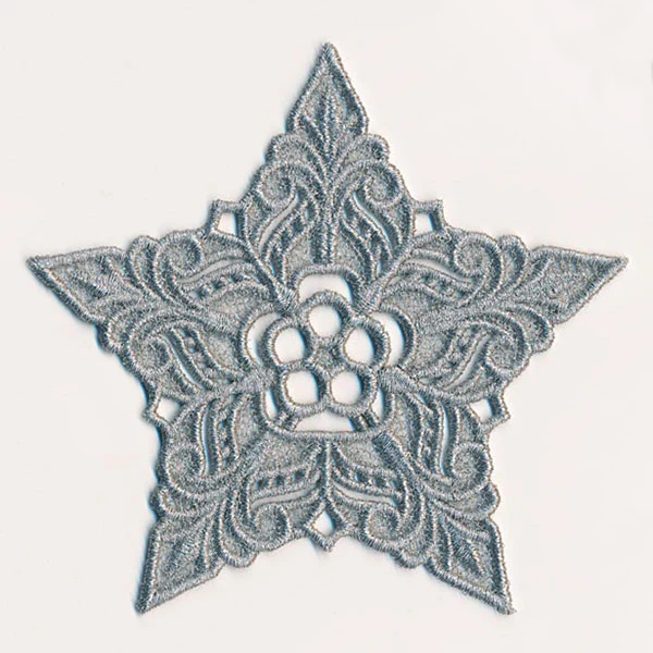 Star Gift Topper (Lace)