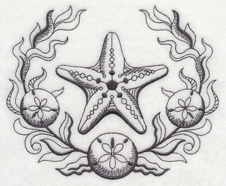 Starfish and Seaweed Laurel - Image 4