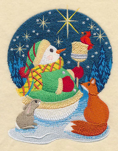 Stargazing Snowman - Image 3