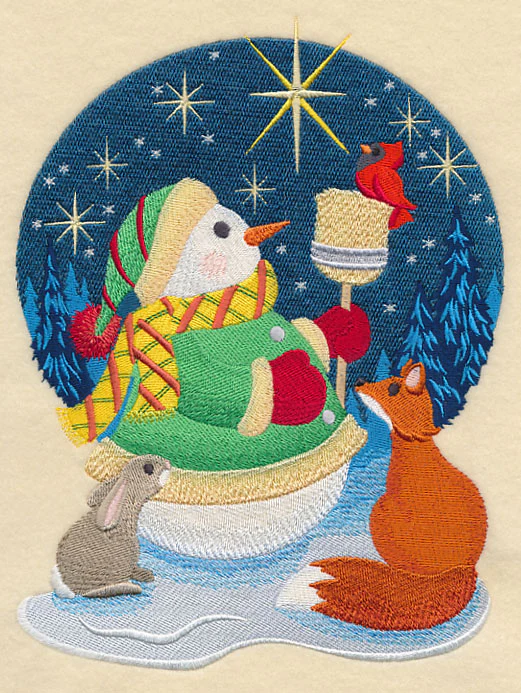 Stargazing Snowman - Image 4