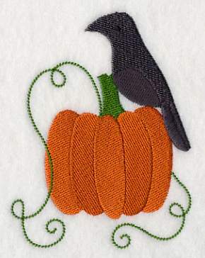 Starlit Pumpkin Patch - Crow 3 - Image 3