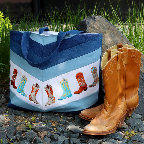 Stitch of the West Cowboy Boots Border - Image 10