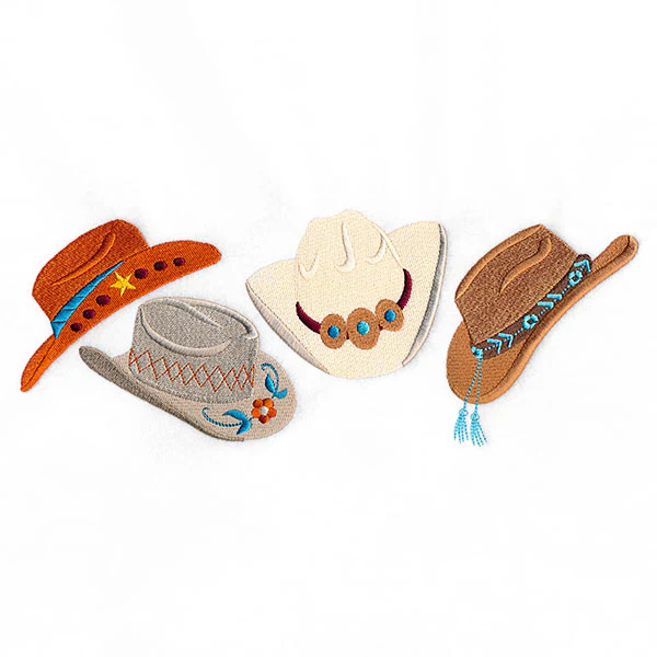 Stitch of the West Cowboy Hats Border - Image 5
