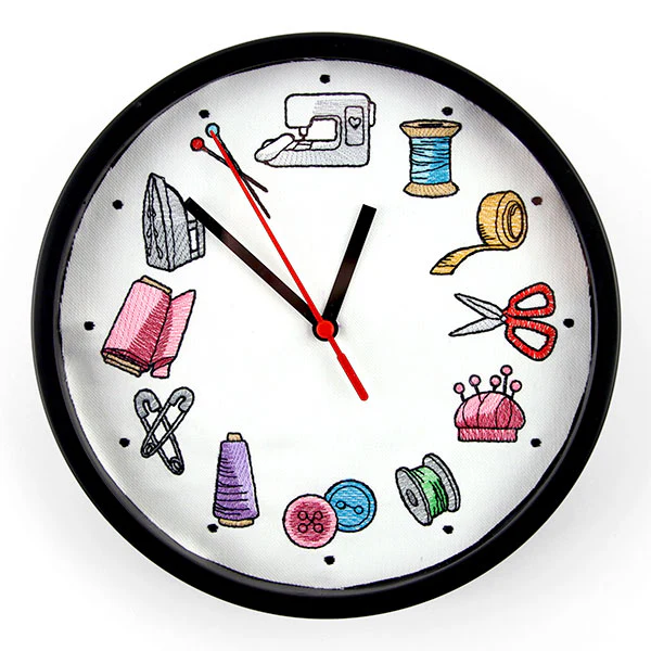 Stitch of Time Sewing Notions Clock - Split - Image 9