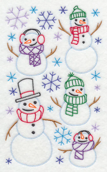 Storm of Snowmen (Vintage) - Image 3