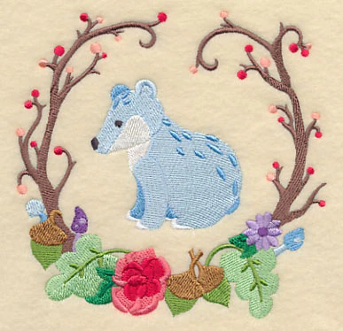 Storybook Bear Wreath - Image 4