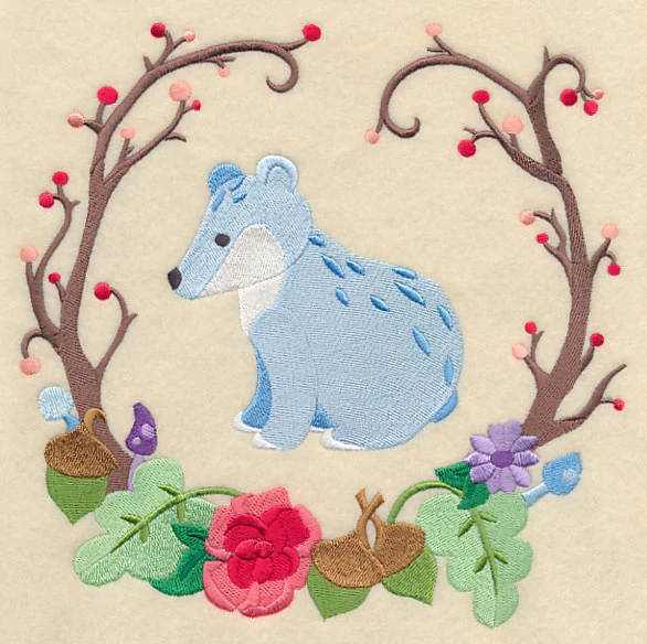 Storybook Bear Wreath - Image 5