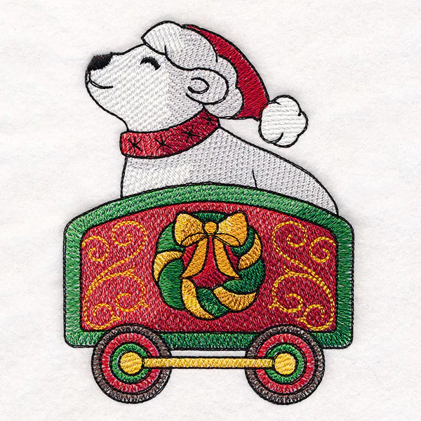 Storybook Christmas Train - Polar Bear Car - Image 7