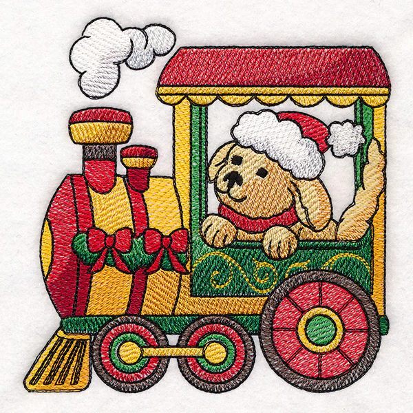 Storybook Christmas Train - Puppy Engine - Image 7