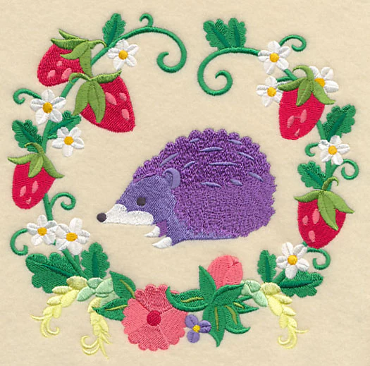 Storybook Hedgehog Wreath - Image 2