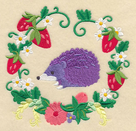 Storybook Hedgehog Wreath - Image 3