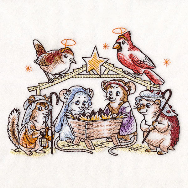 Storybook Nativity Mice - Image 2