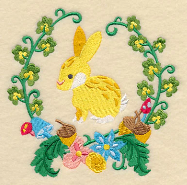 Storybook Rabbit Wreath - Image 4