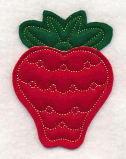 Strawberry (Crafty Cut Applique) - Image 2