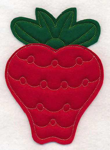 Strawberry (Crafty Cut Applique) - Image 3