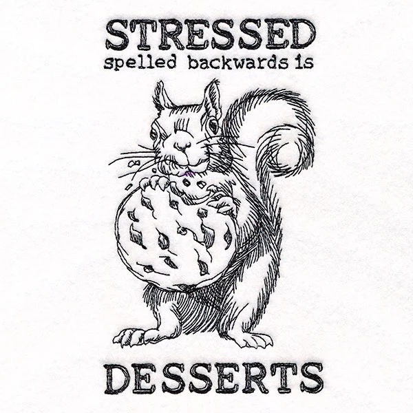 Stressed and Desserts Squirrel - Image 7