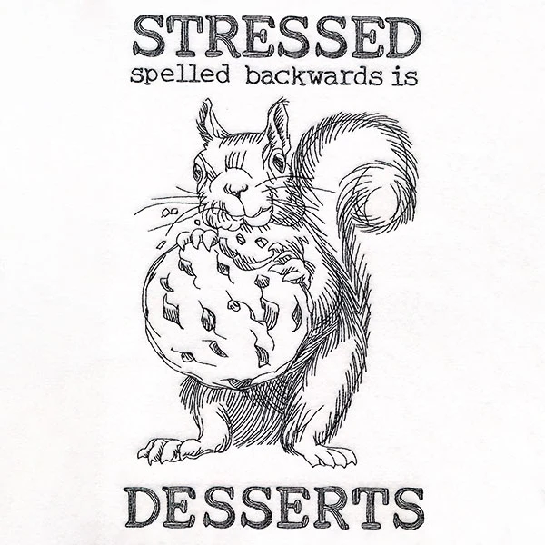Stressed and Desserts Squirrel - Image 9