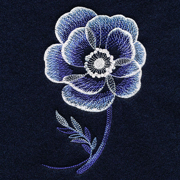 Stunning in Cyanotype Poppy Accent - Image 2