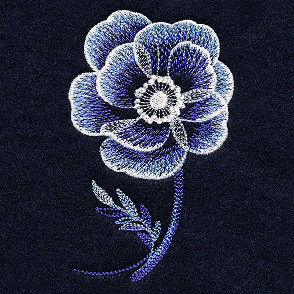 Stunning in Cyanotype Poppy Accent - Image 3