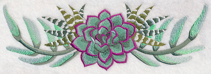 Stylish Succulents Border - Image 2
