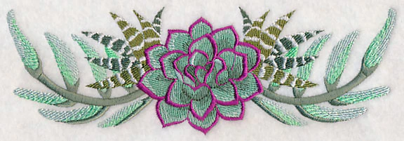 Stylish Succulents Border - Image 3