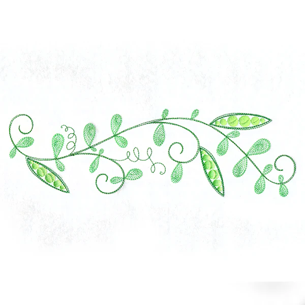 Sublime Snap Pea Border - Image 2