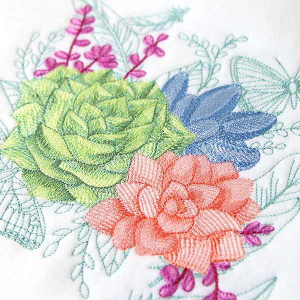 Succulents in Watercolor Medley - Image 8
