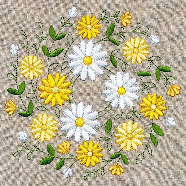 Summer Blossoms Wreath - Image 3