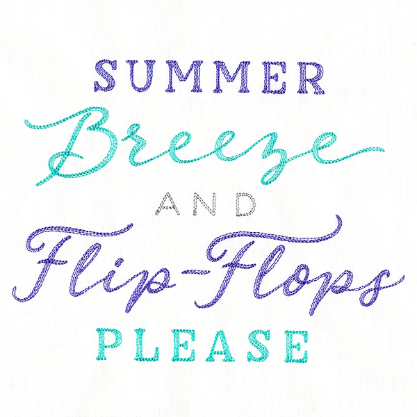 Summer Breeze & Flip Flops Please - Image 3