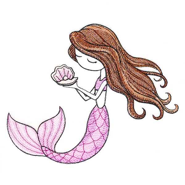 Summer Breeze Mermaid with Clam Shell - Image 4