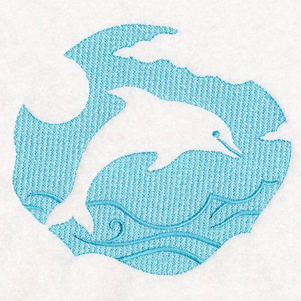 Summer Escape Dolphin (Embossed) - Image 5