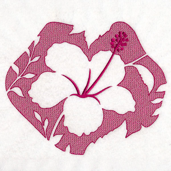 Summer Escape Hibiscus Flower (Embossed) - Image 10